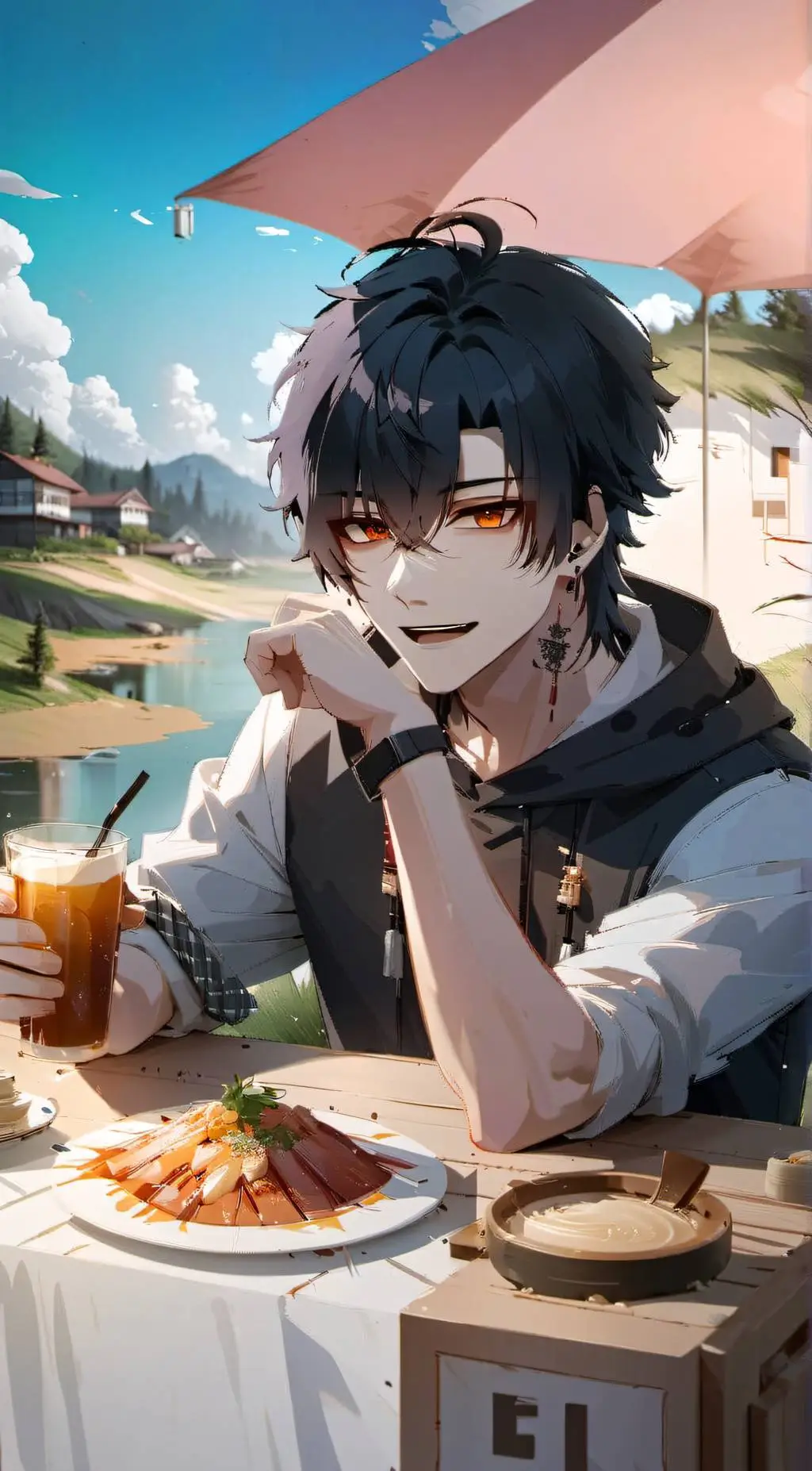 ai character: Alex background