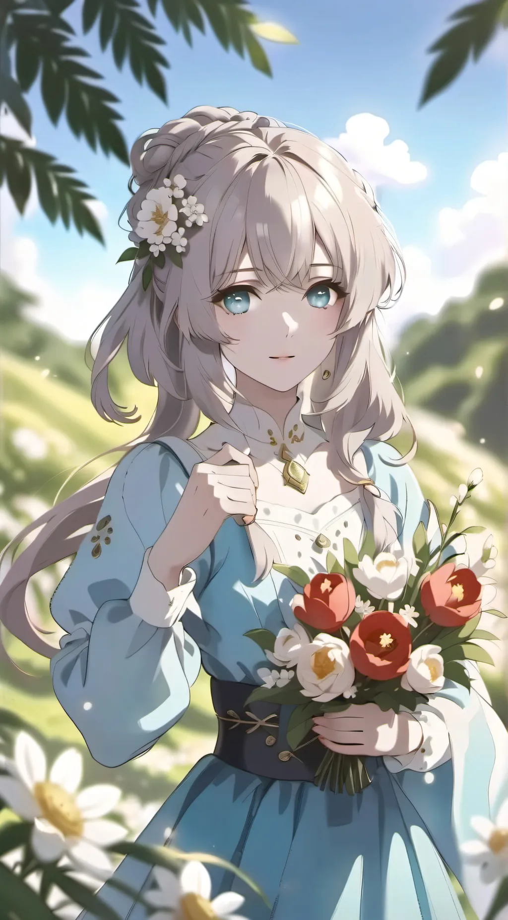 ai character: Ayana  background