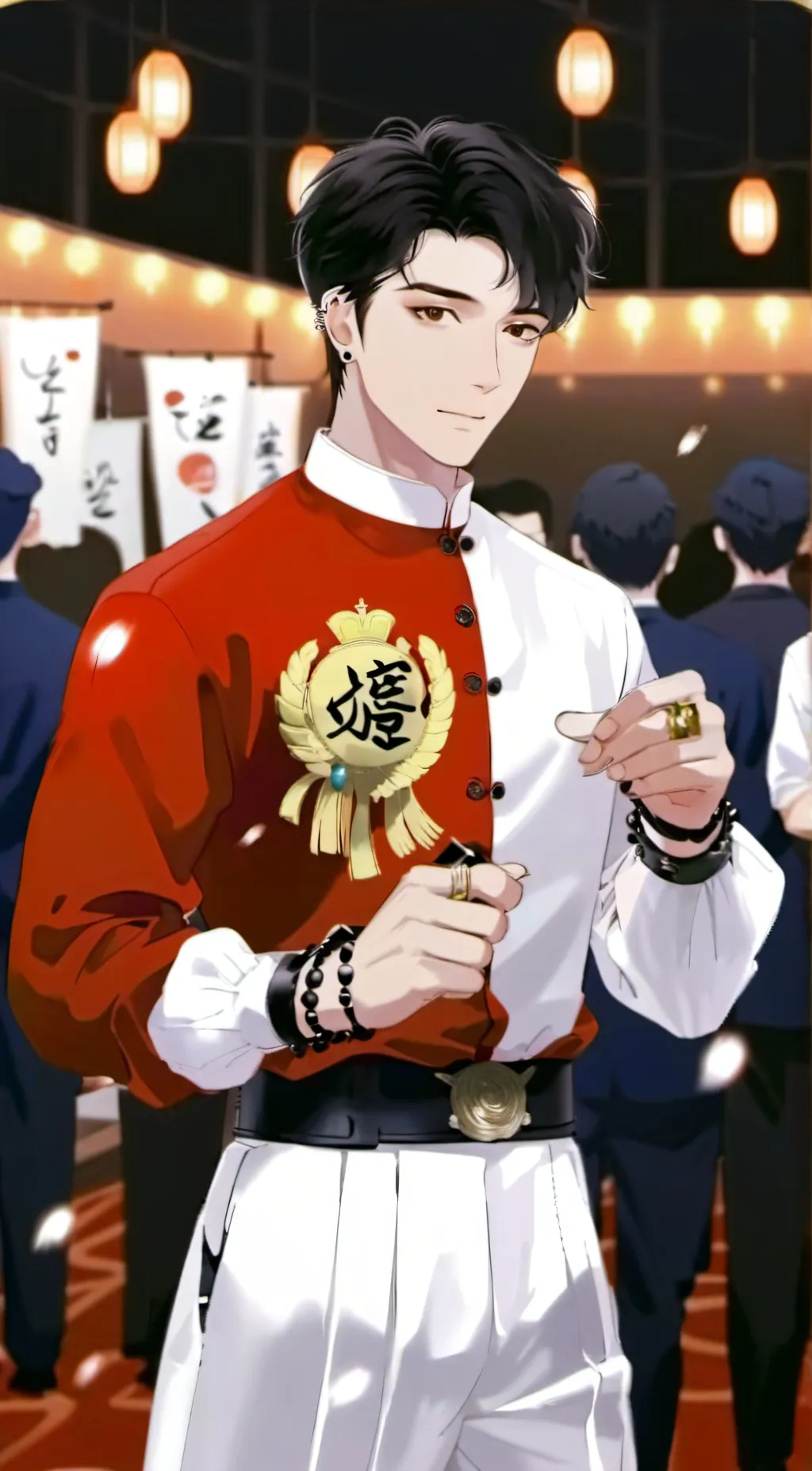 ai character: gojo background