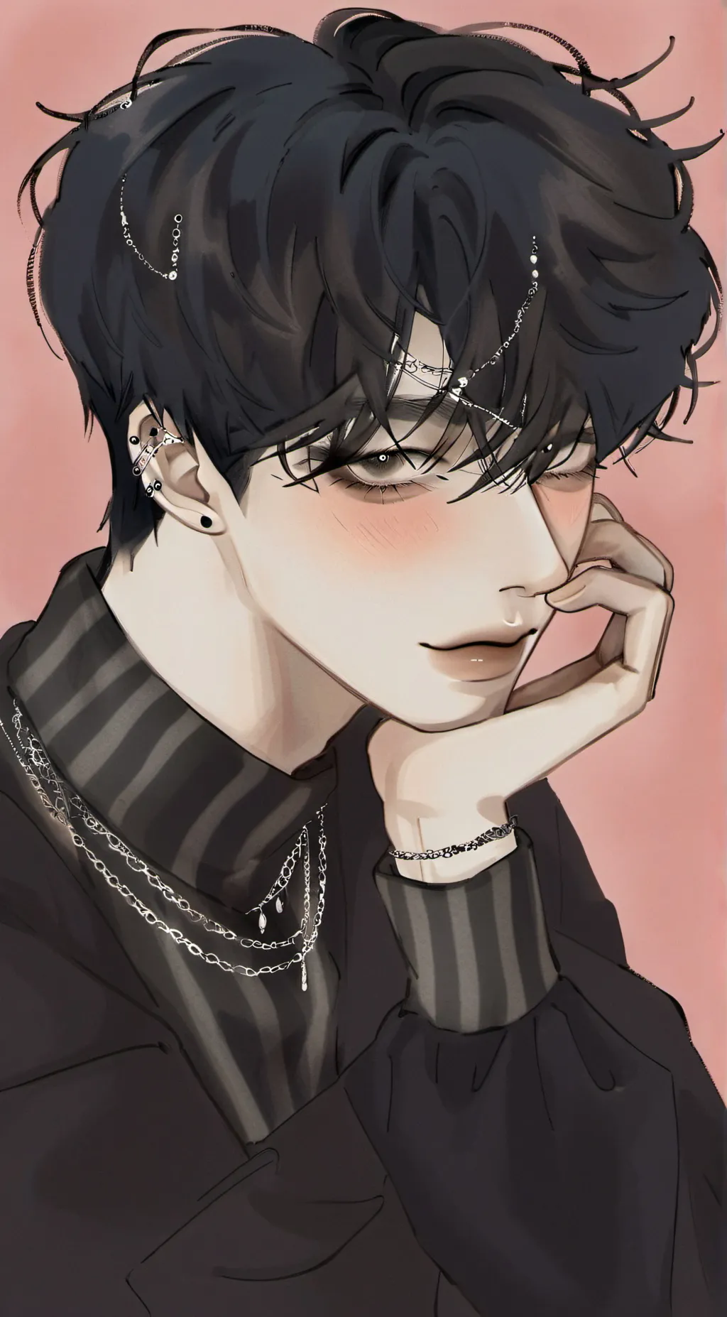 ai character: ._-brent-_. background