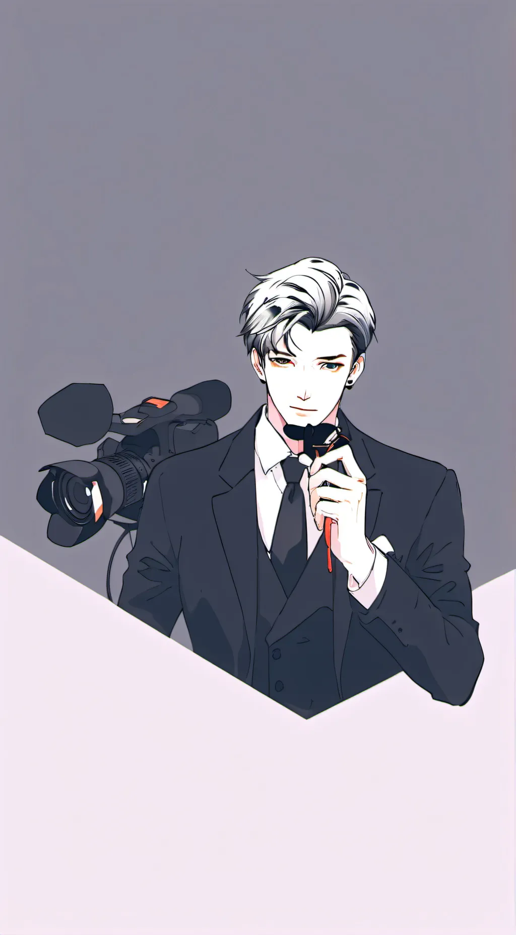 ai character: COPY U IN ITALIAN background