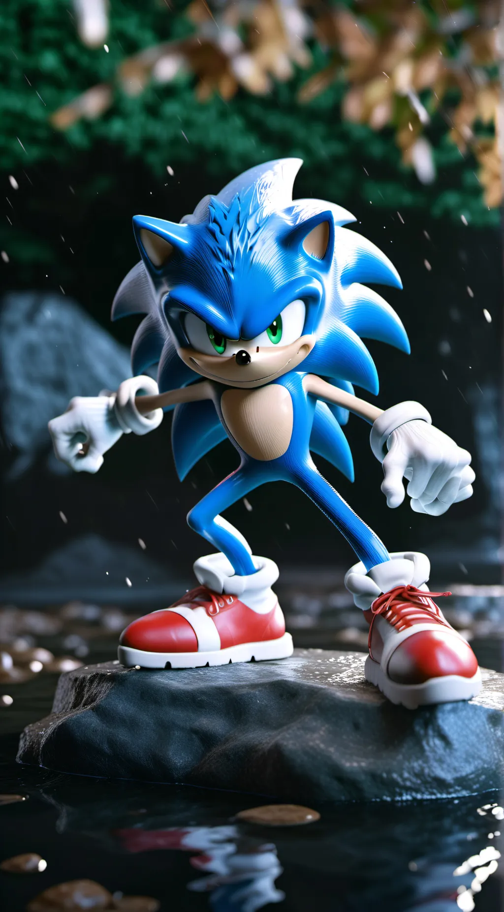 ai character: sonic background