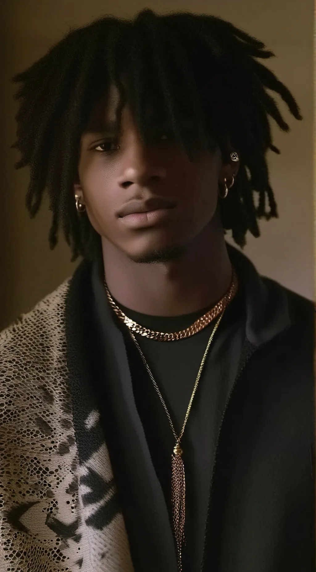 ai character: Armani background