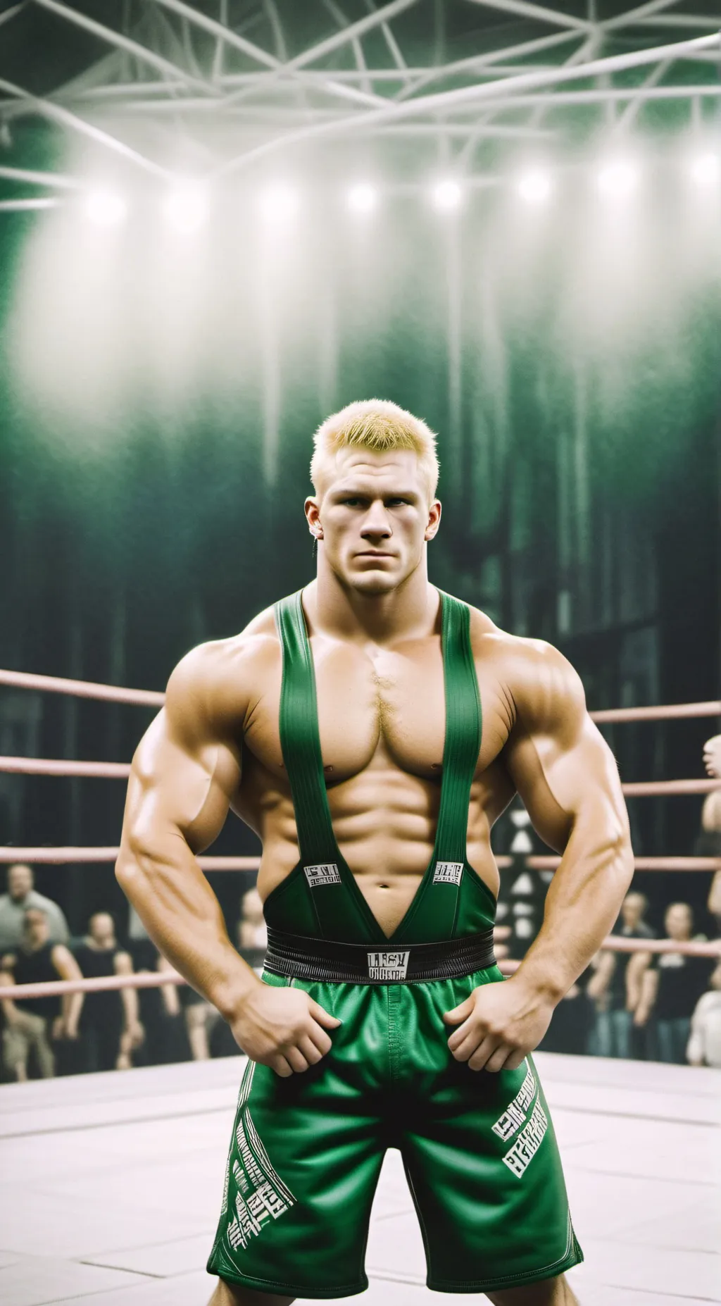 ai character: KCAREL ANDERESEN  background