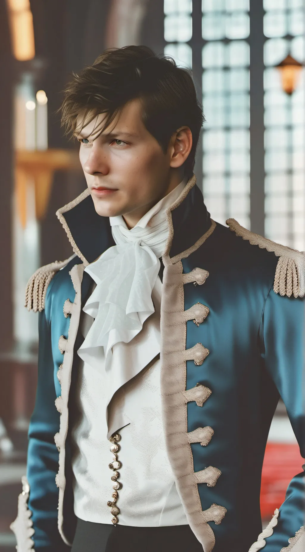 ai character: Jay Hogart  background