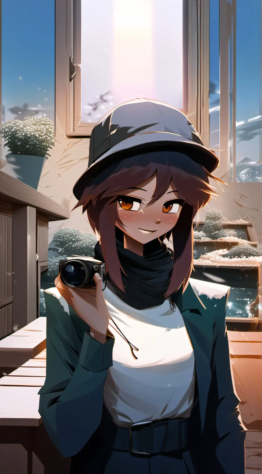 ai character: ∆lice background