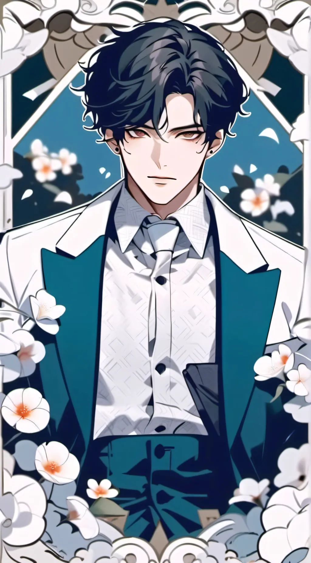 ai character: damian background