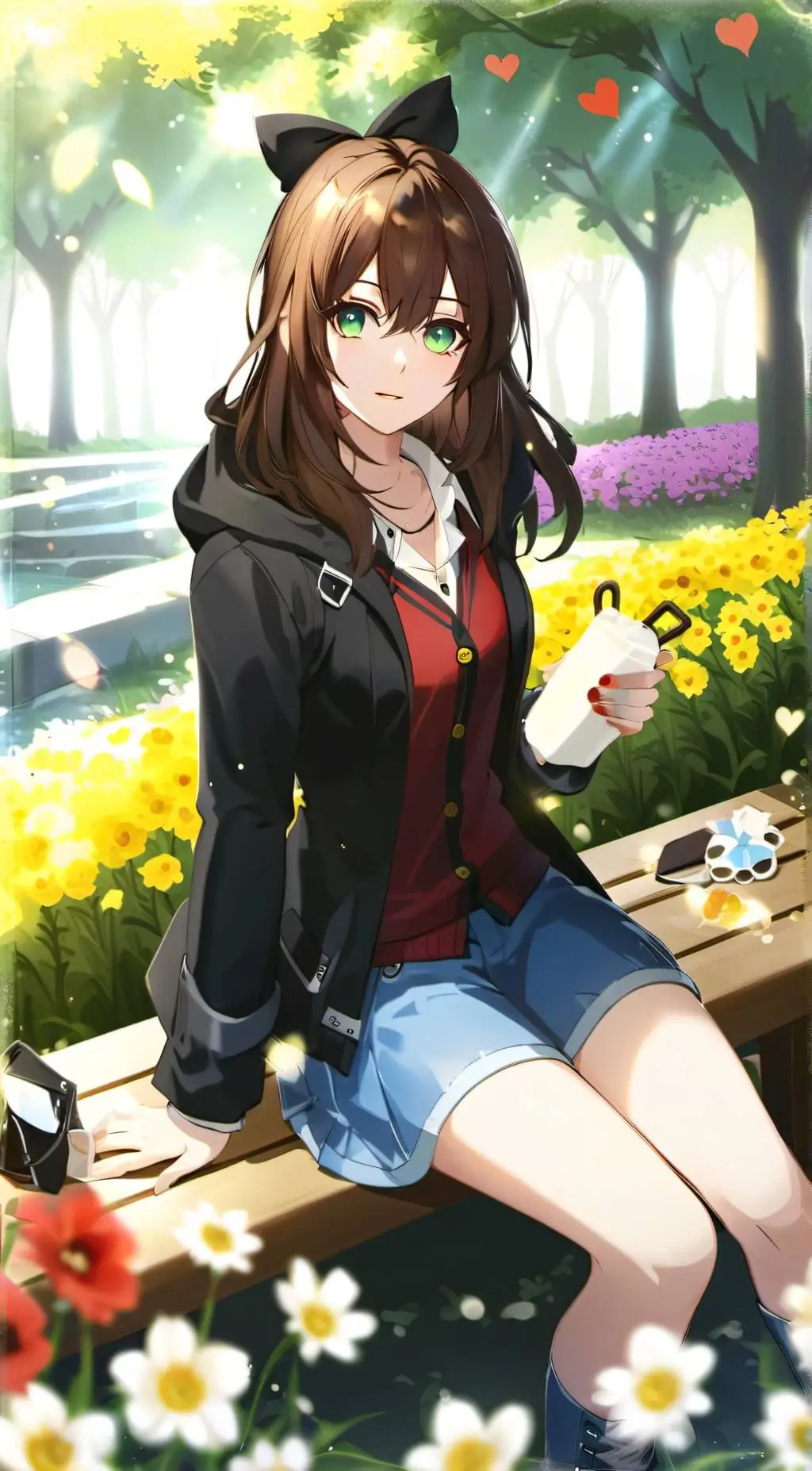 ai character: Diana☆ (my oc) background