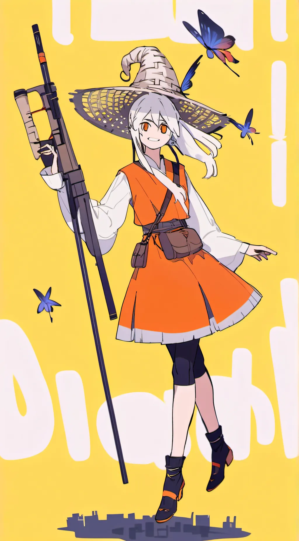 ai character: puro background