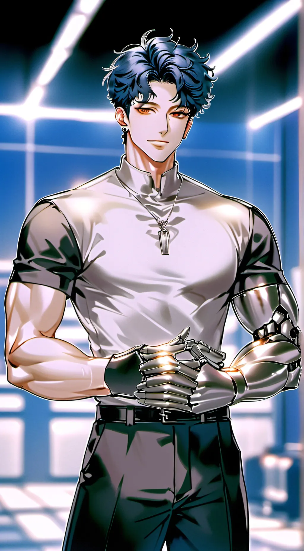 ai character: Trey background