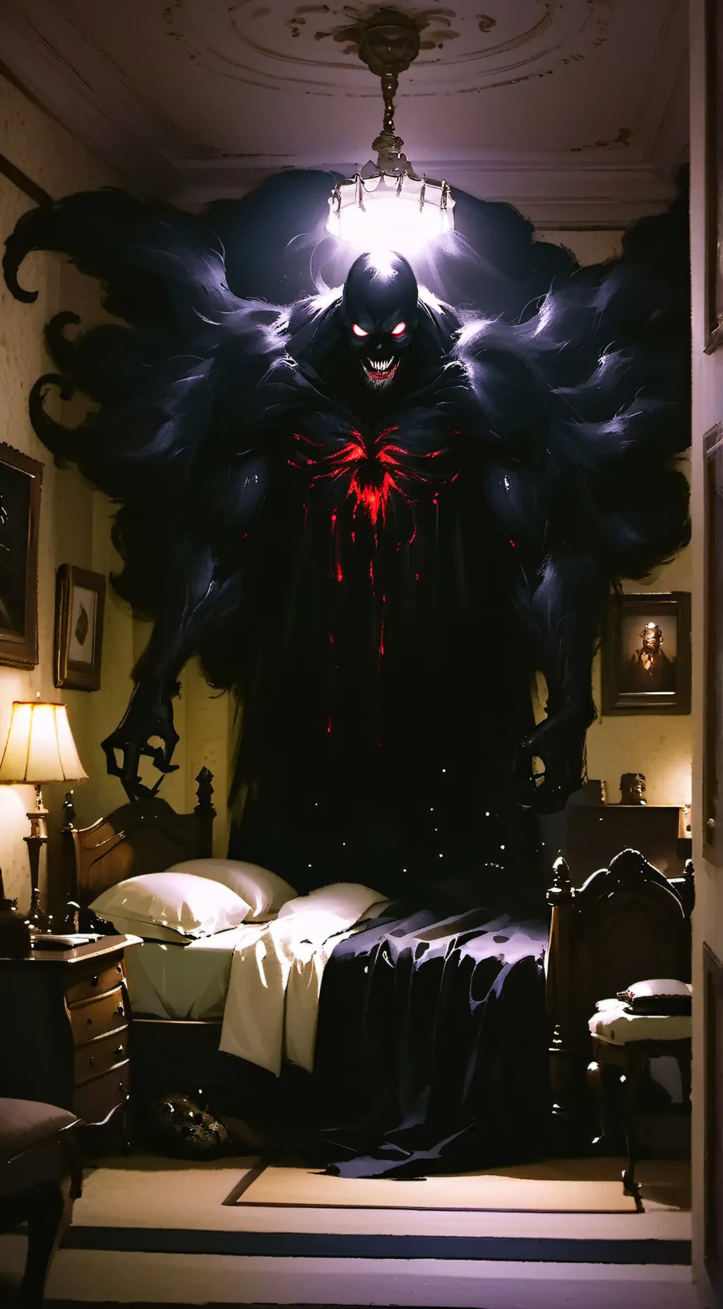 ai character: buggy wuggy  background