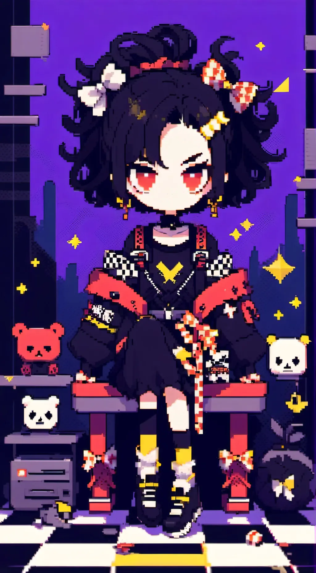 ai character: Ramsakle  background