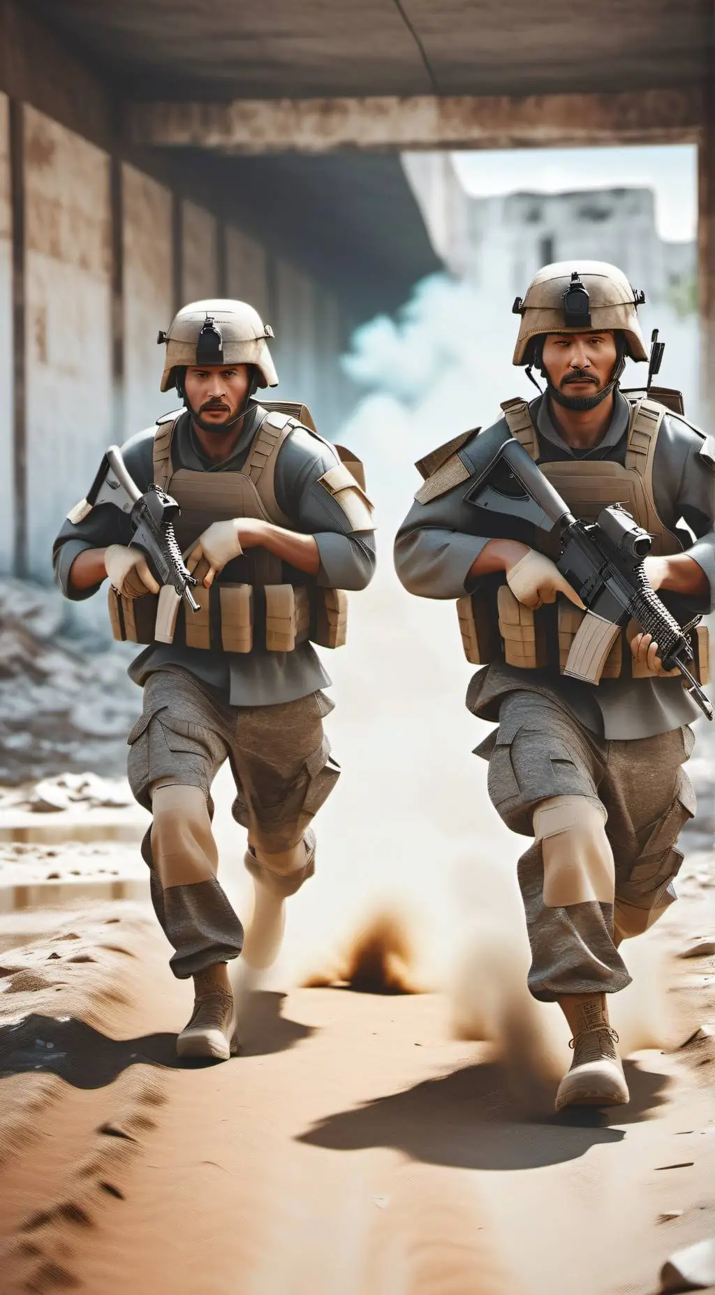 ai character: The Long Road Home background