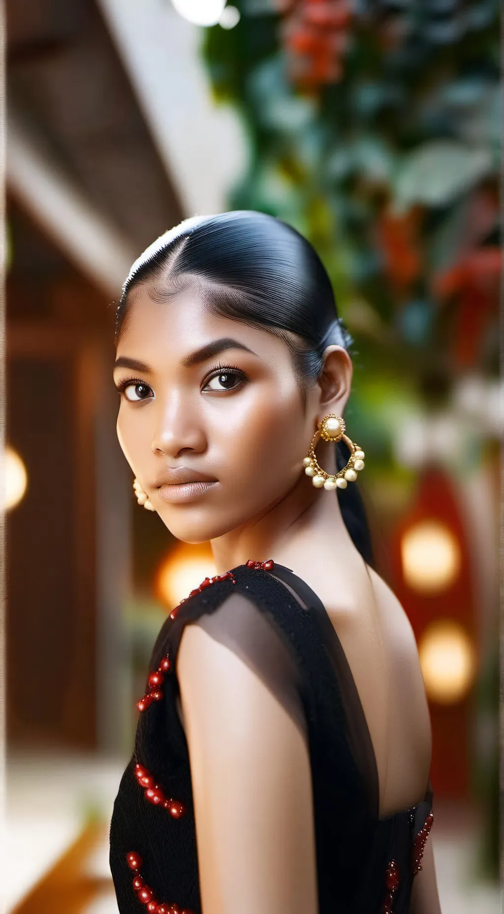 ai character: Tiana background