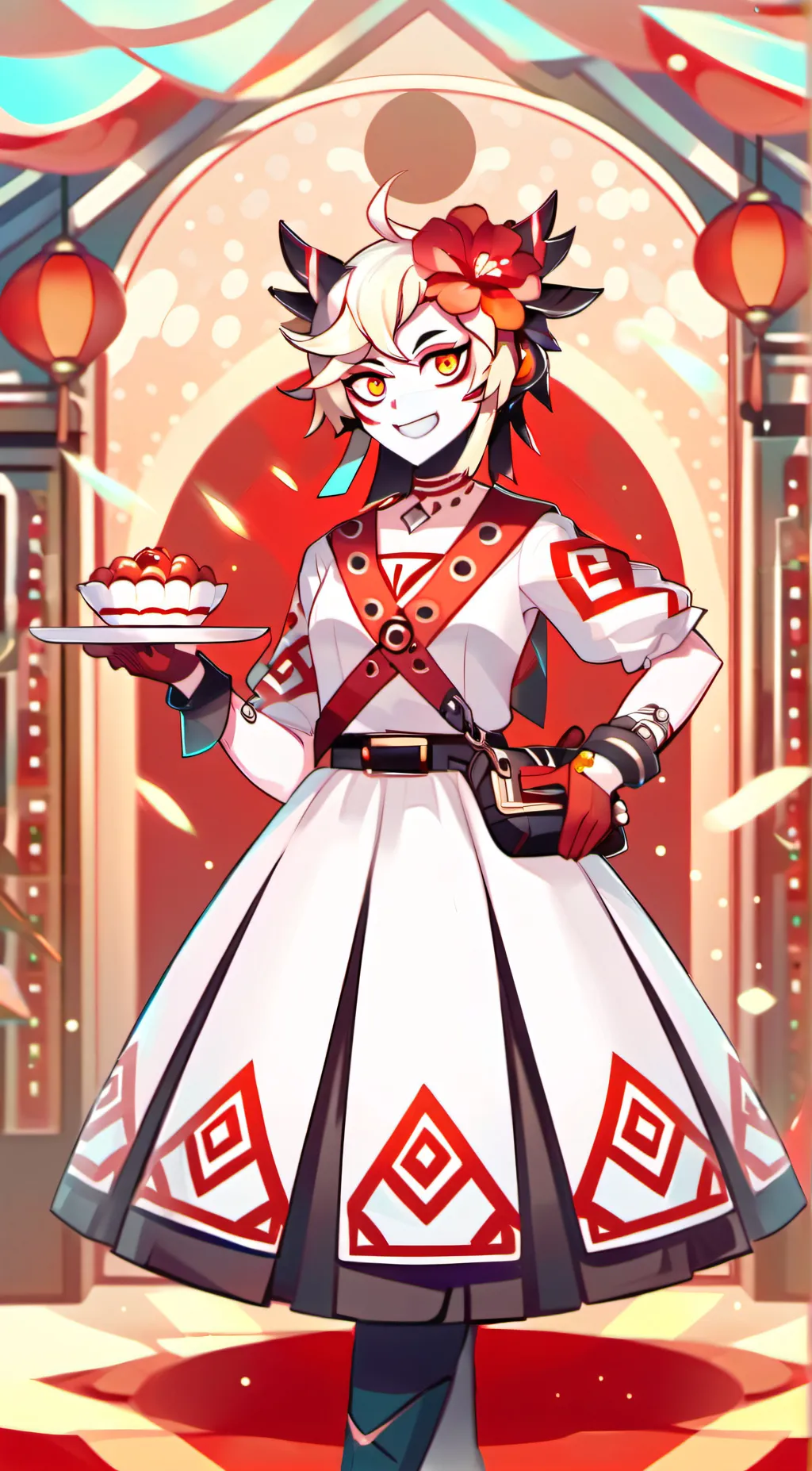 ai character: Lucifer  background