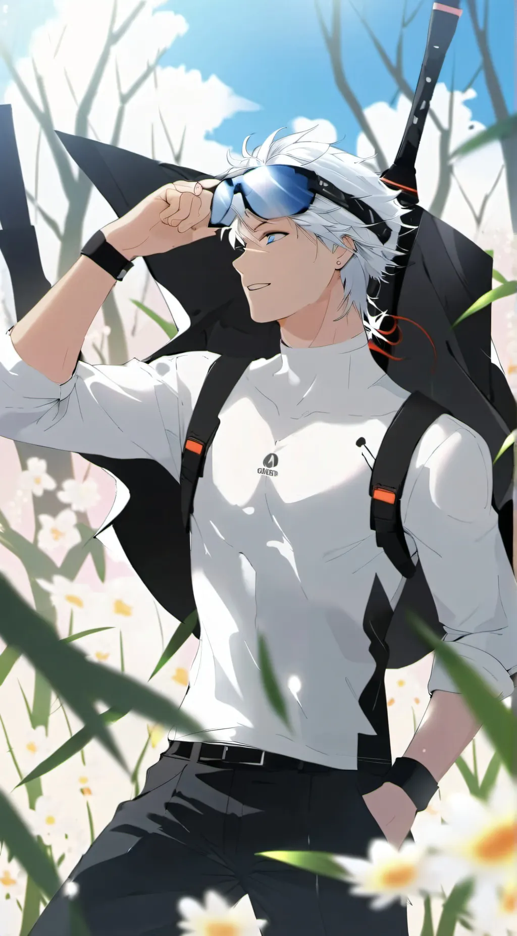 ai character: Gojo background