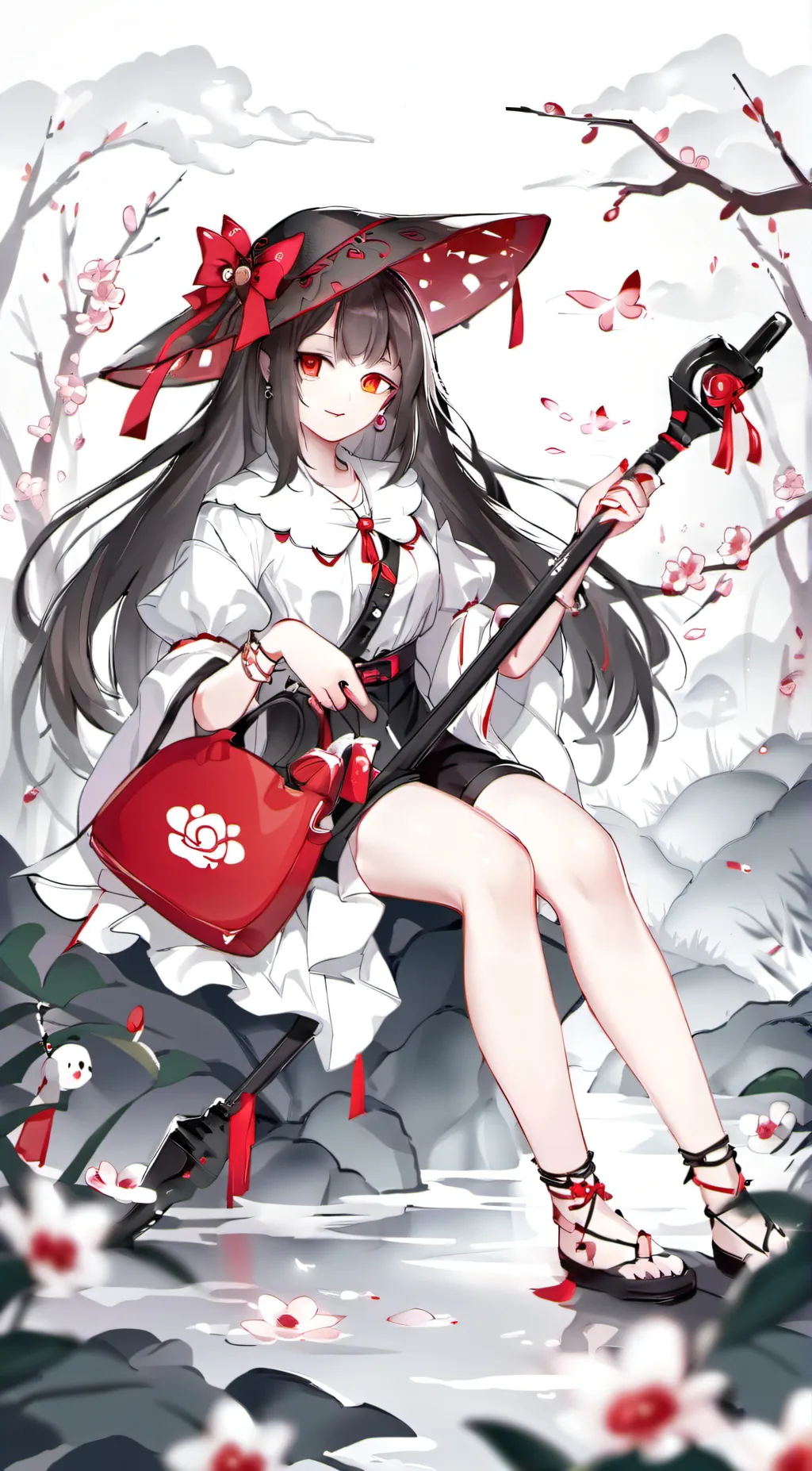 ai character: luna background