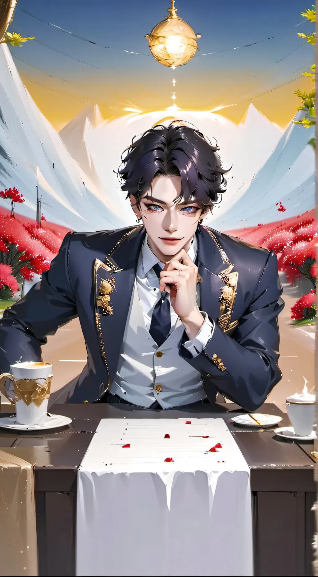 ai character: Akatsuki background