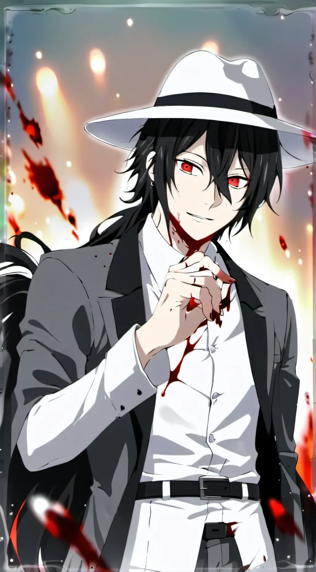 ai character: Muzan x Giyuu background