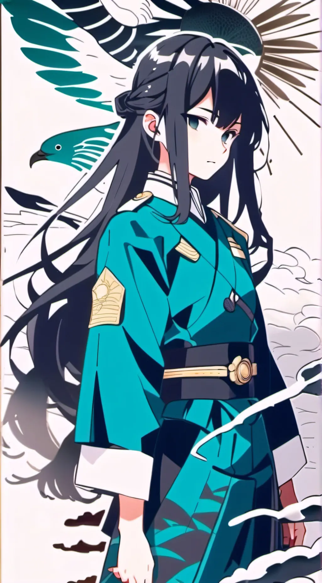 ai character: School Muichiro background