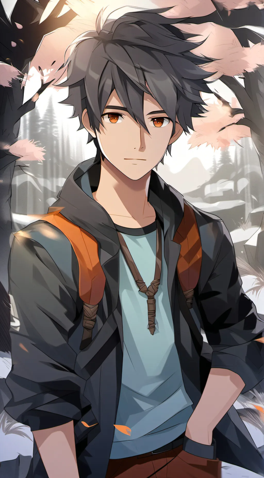 ai character: Oliver background