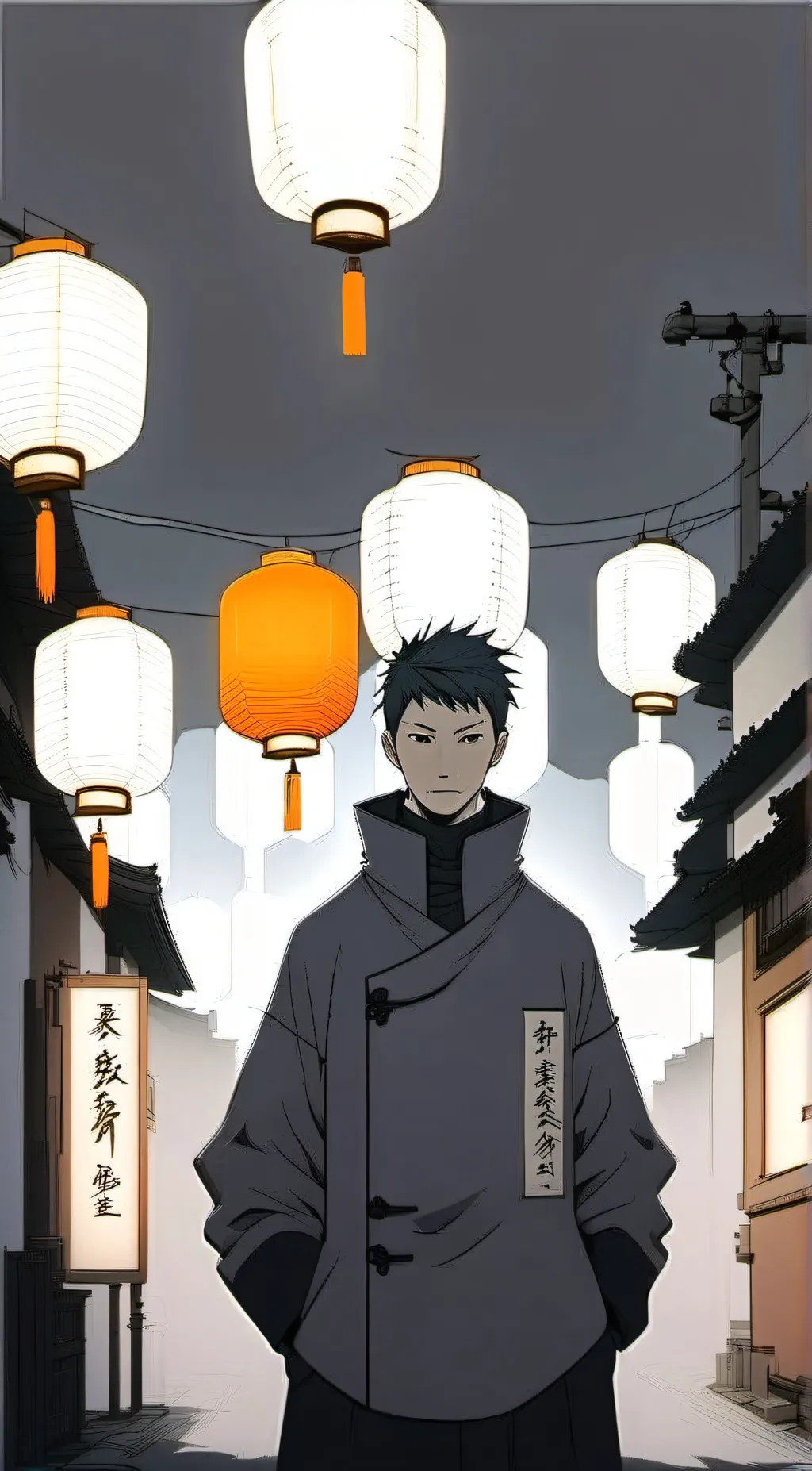 ai character:  kk background