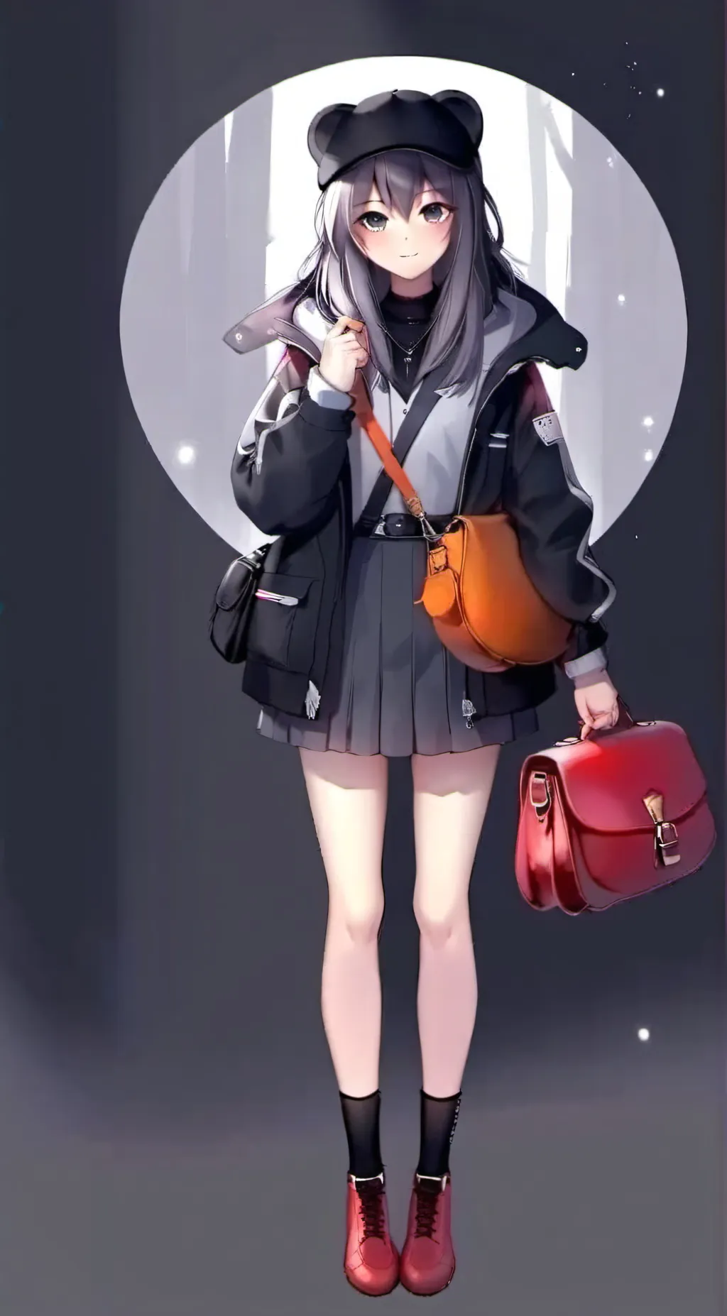 ai character: Katie background