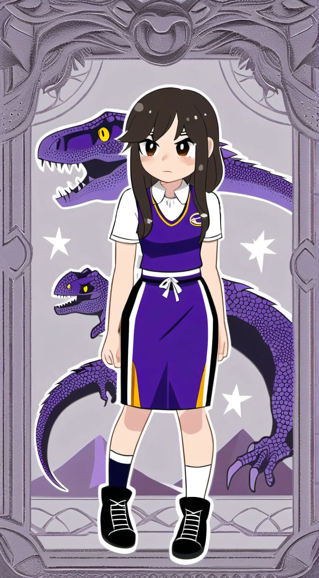 ai character: spartor  background