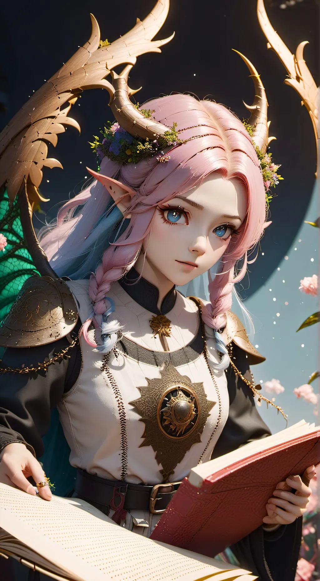 ai character: Aria background