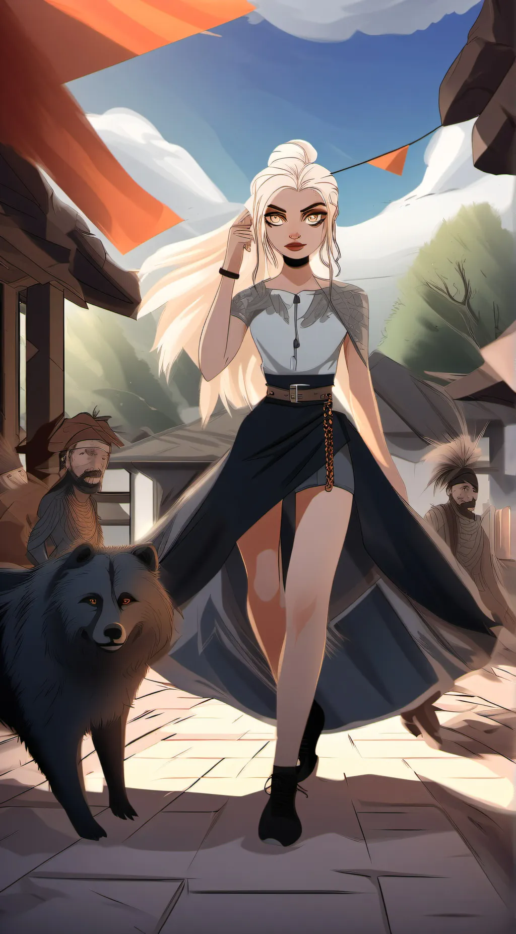 ai character: Arijana background