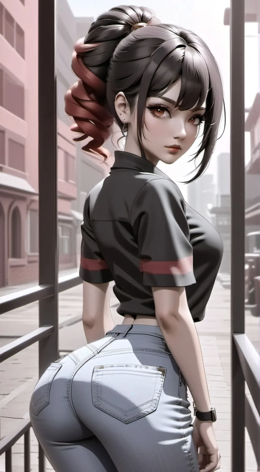 ai character: Aria background