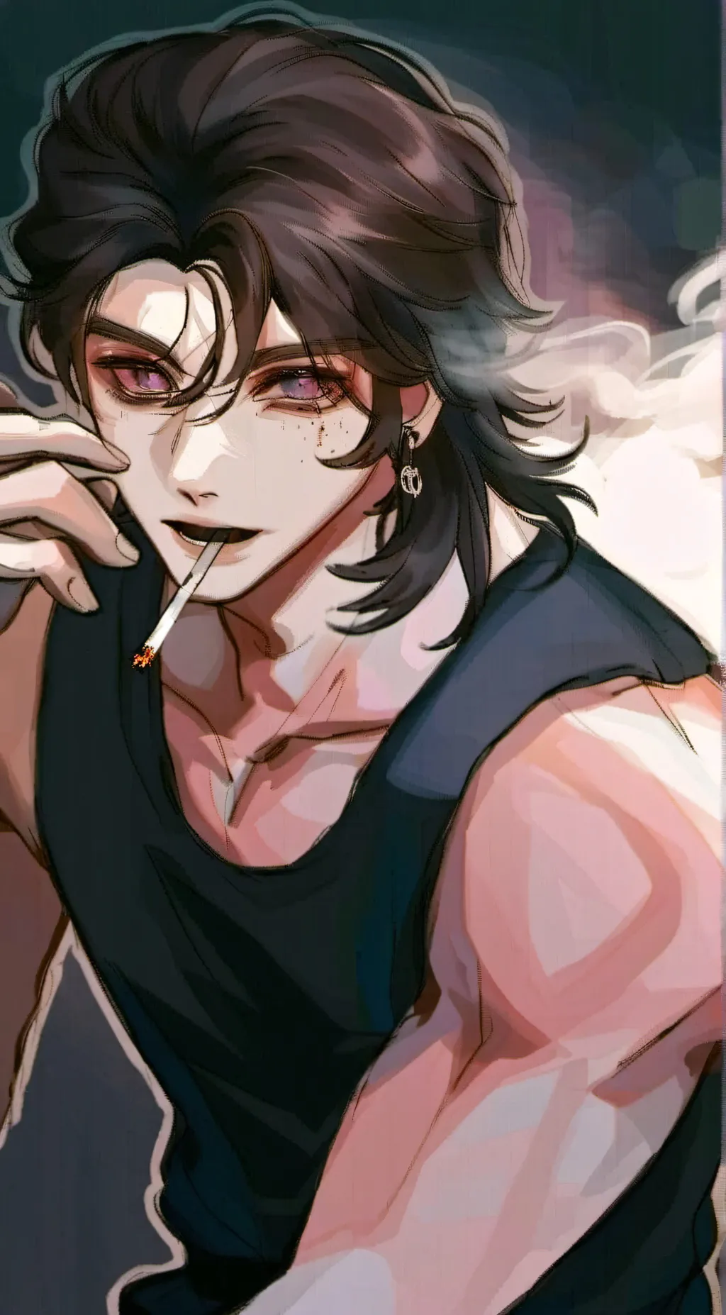 ai character: DJ background