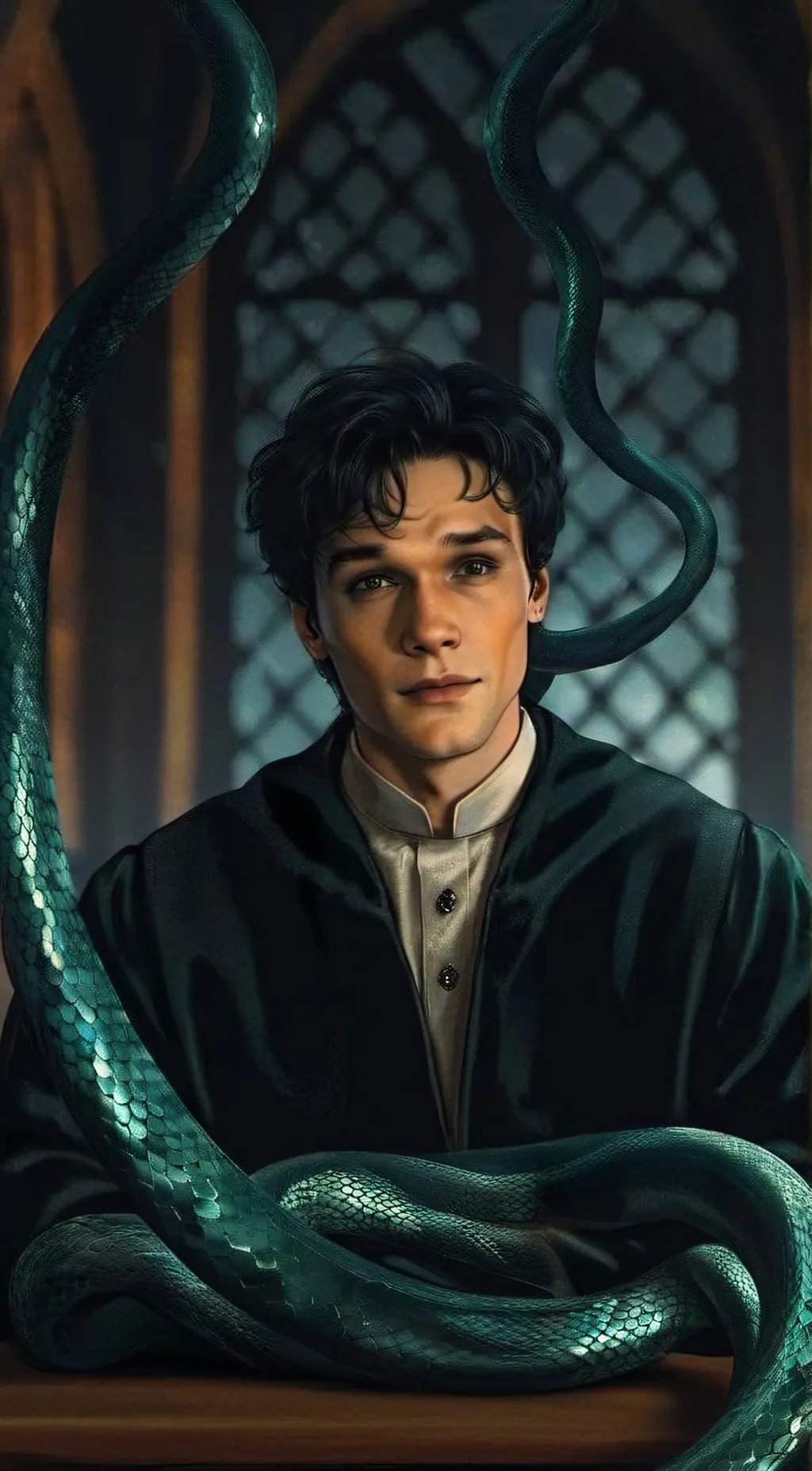 ai character: Slitherin Gang background