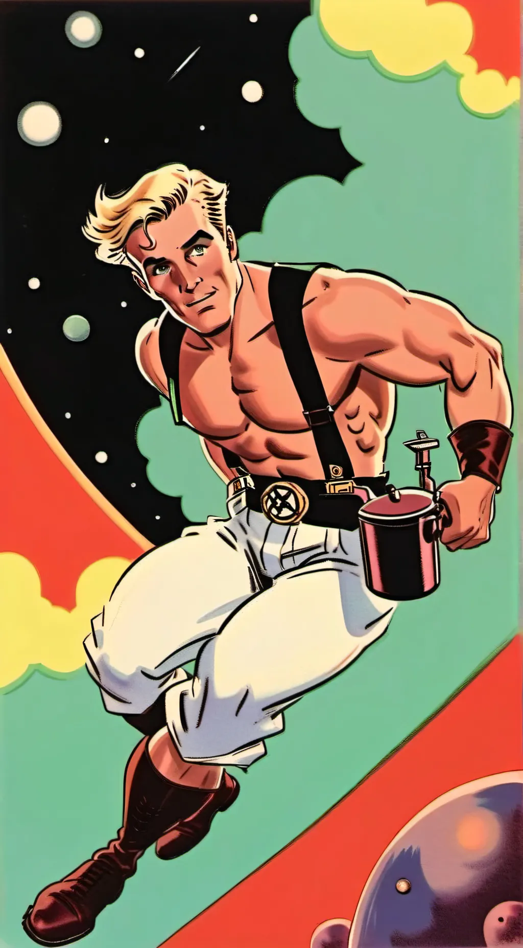 ai character: Cosmo Morgenstern background