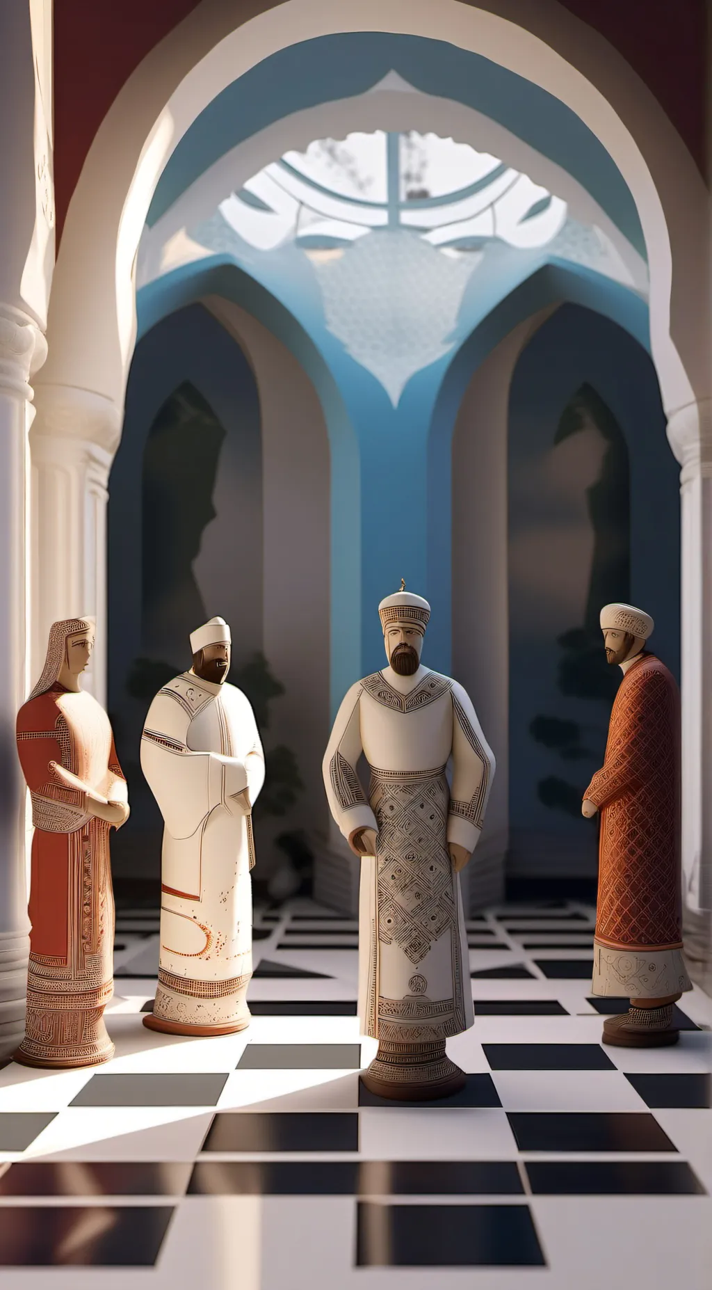 ai character: country humans background