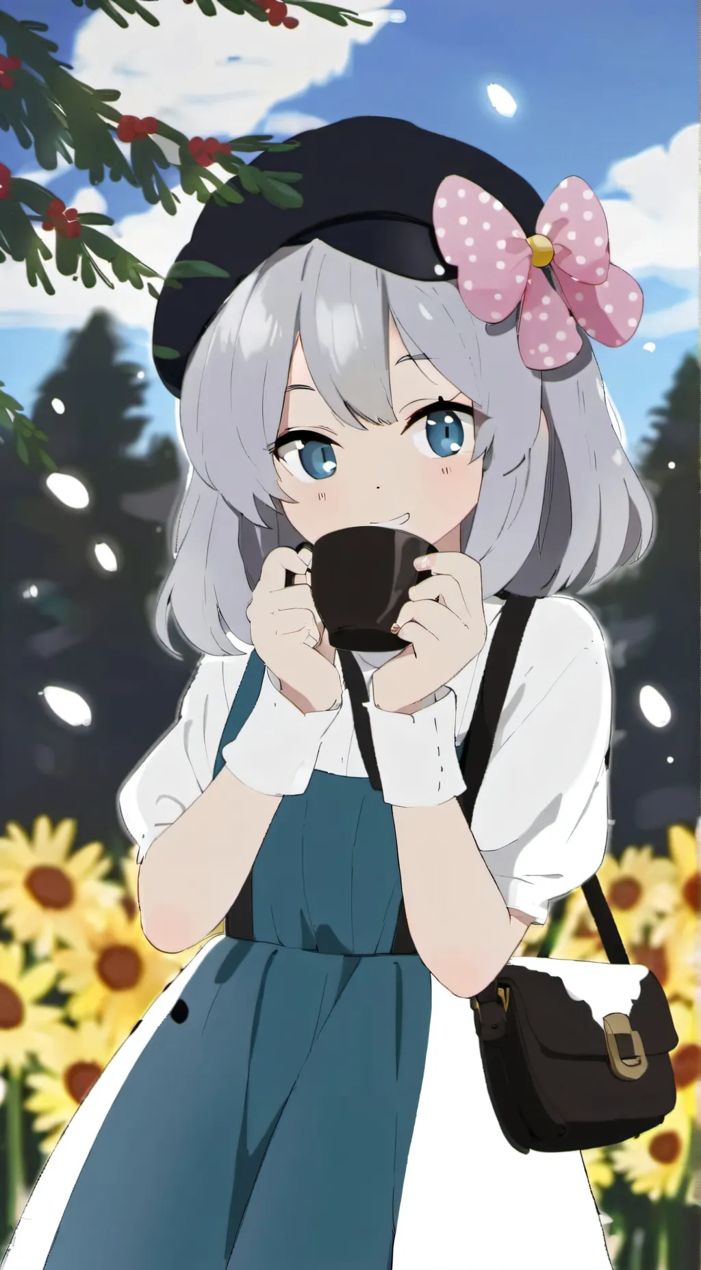 ai character: Coffee Girls background