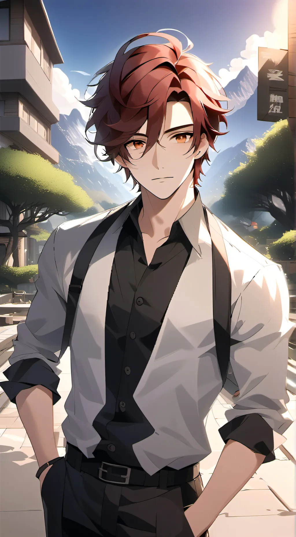 ai character: Lewis background