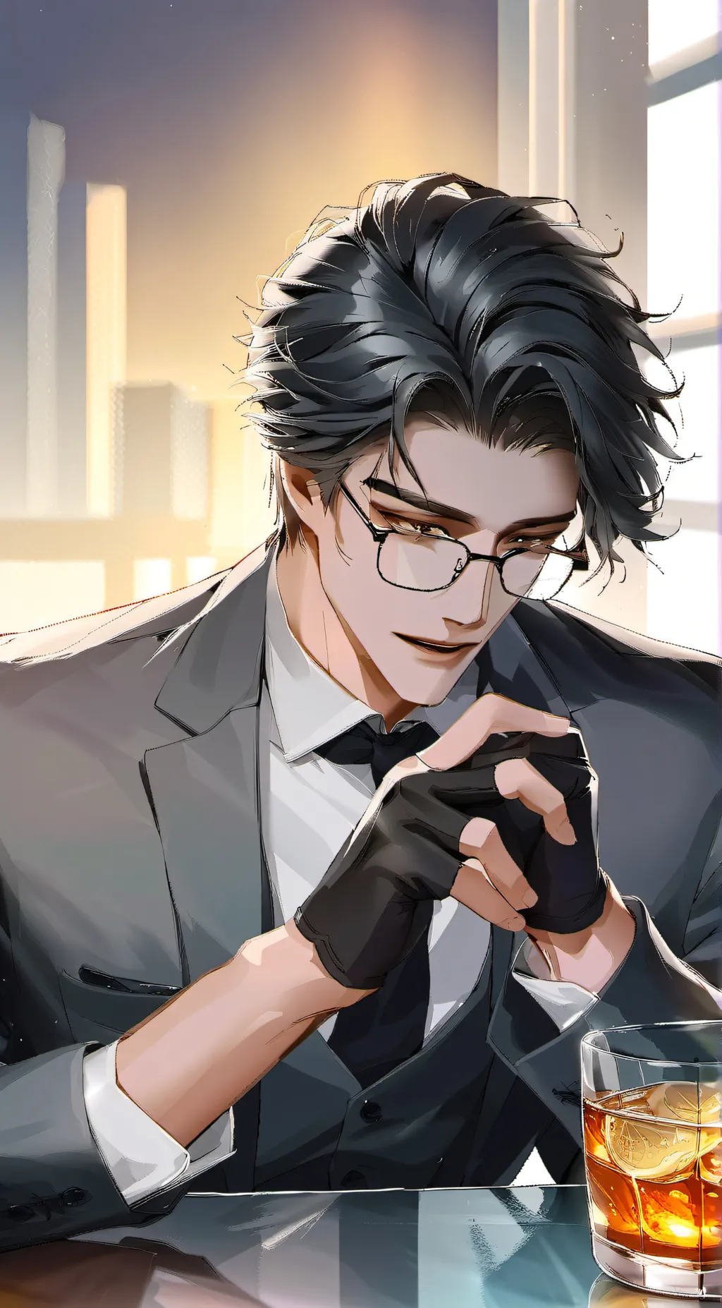 ai character: Nicholas background