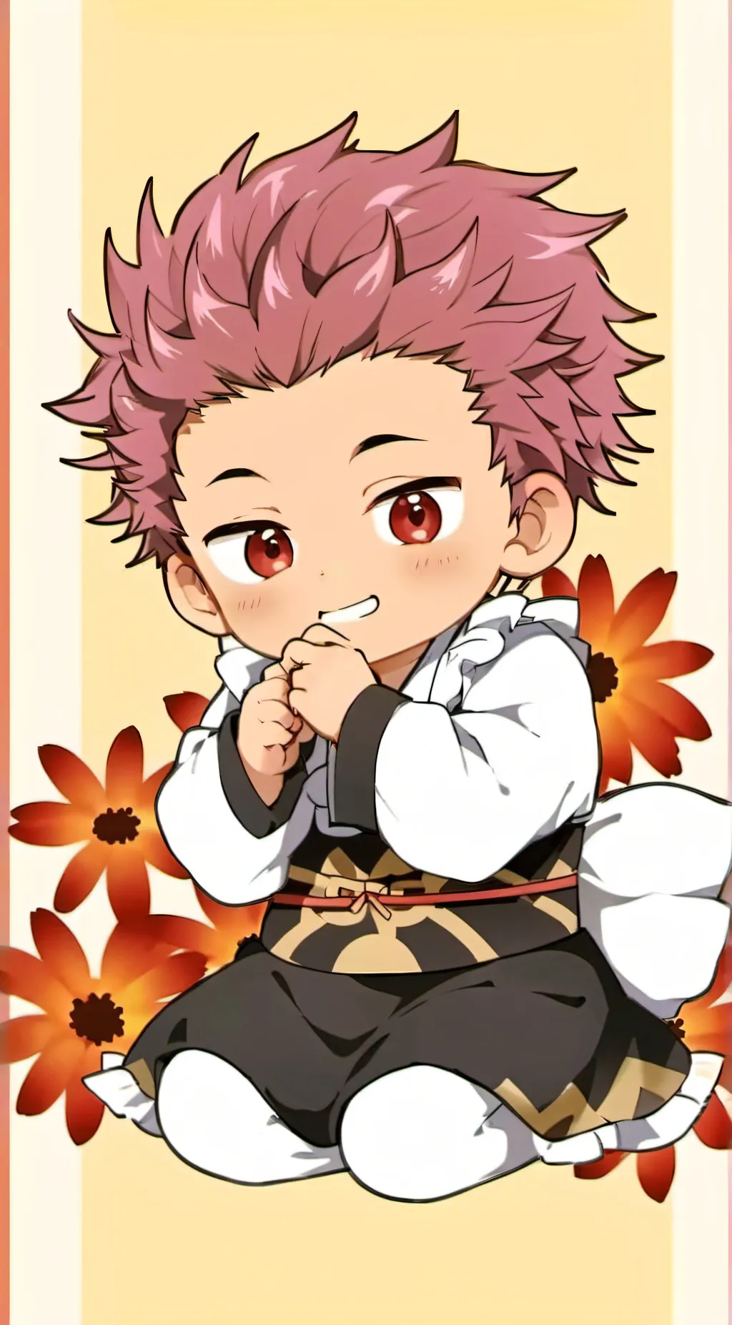 ai character: Baby Sukuna💗 background