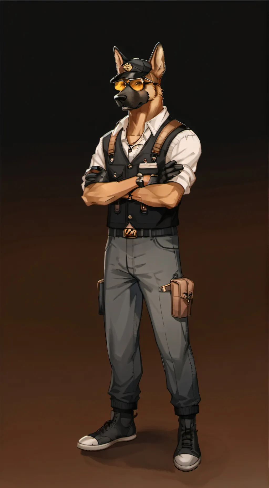 ai character: Shep background