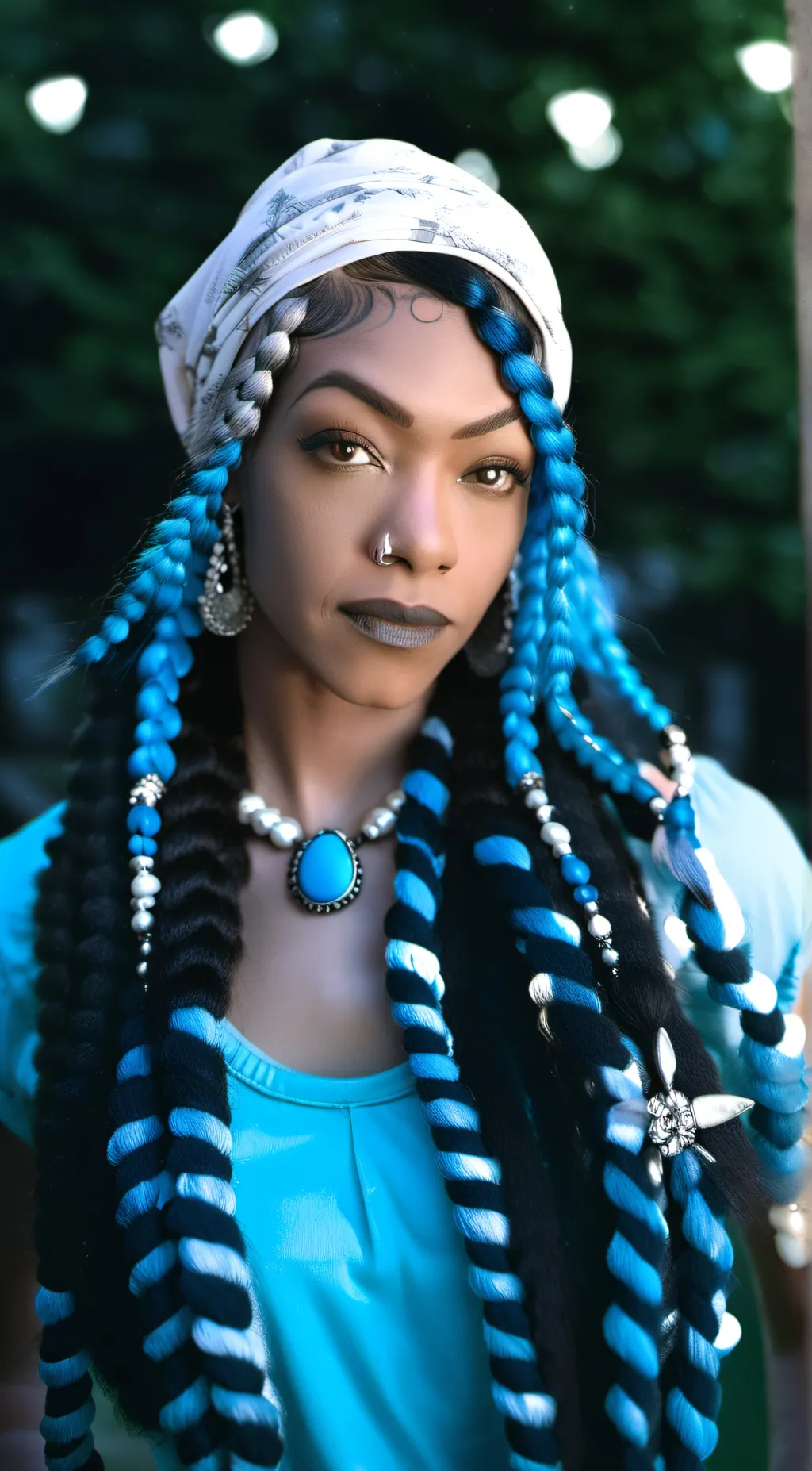 ai character: Mya X Hailey background