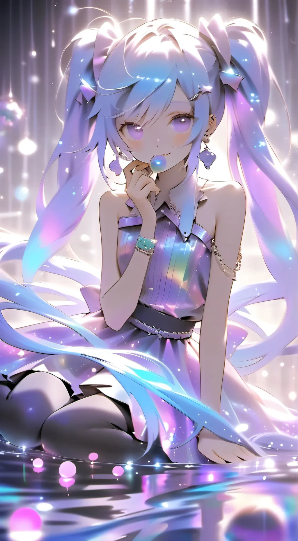 ai character: Mermaid  background