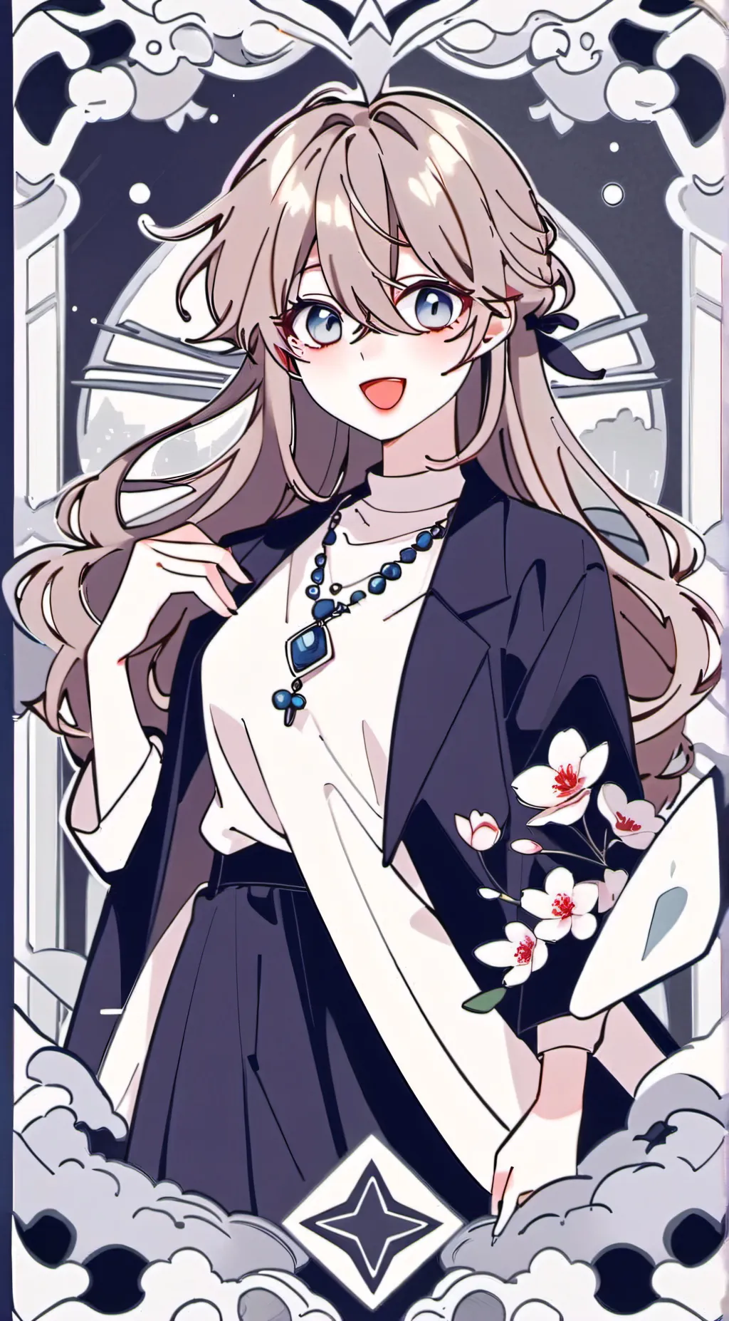 ai character: Olivia background