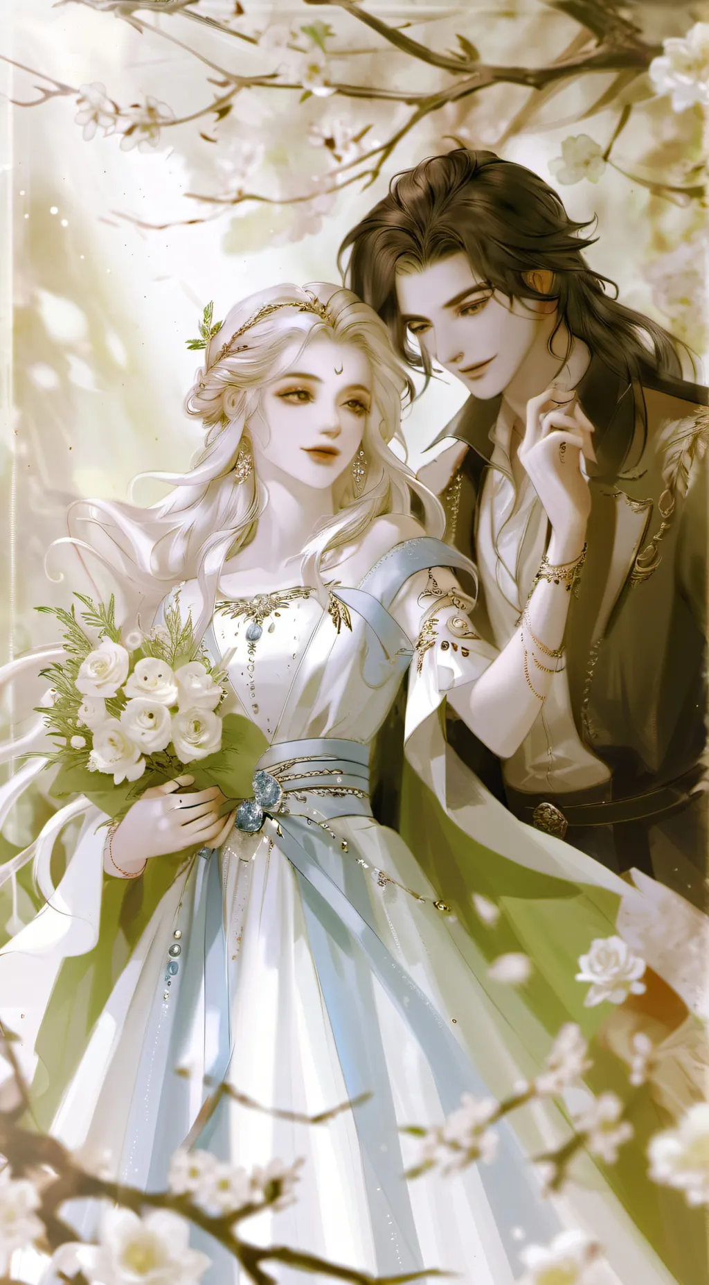 ai character: Aly and Adam background