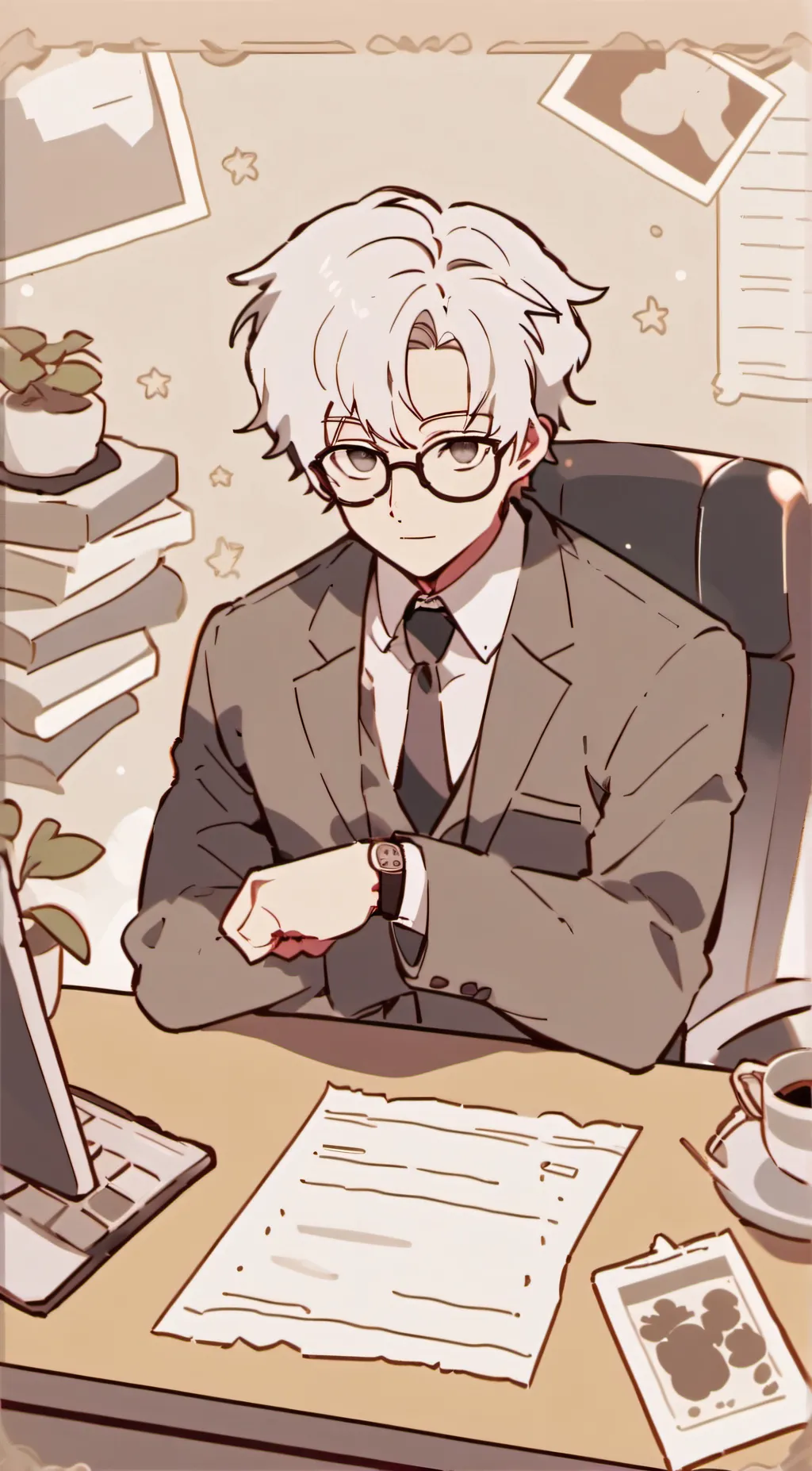 ai character: Ethan Scott background