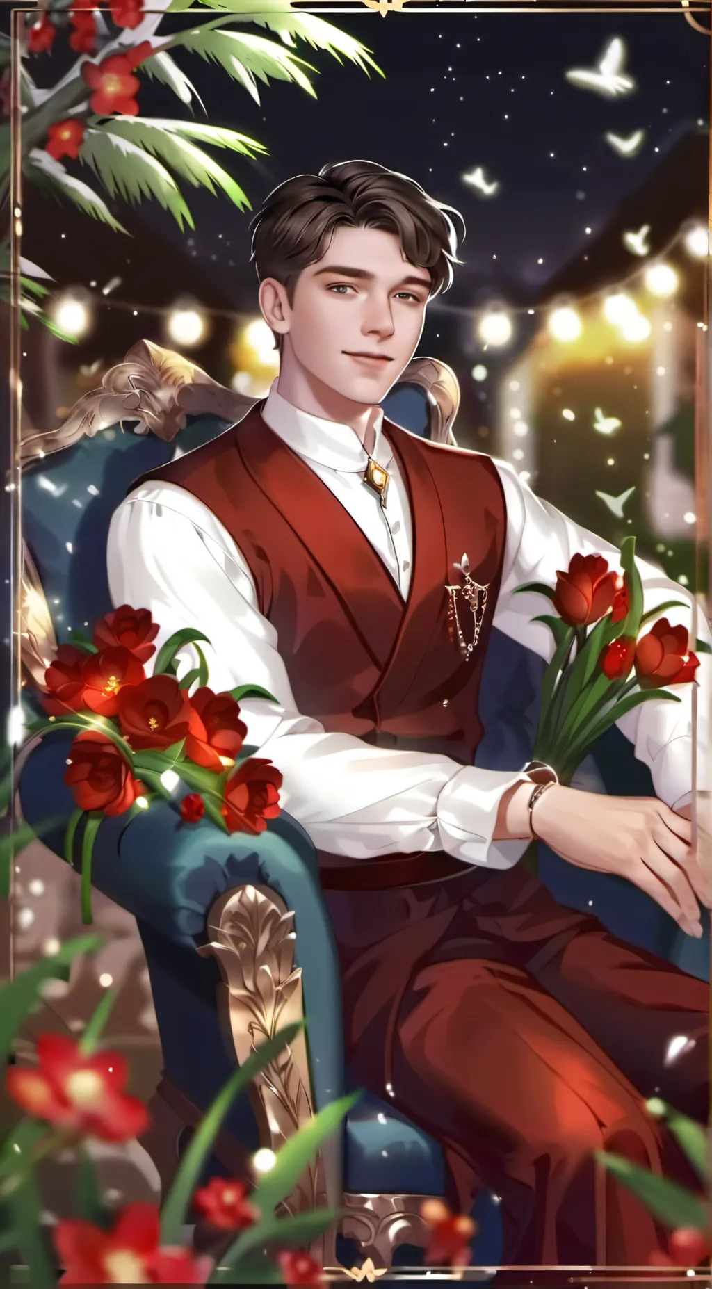 ai character: Devin  background