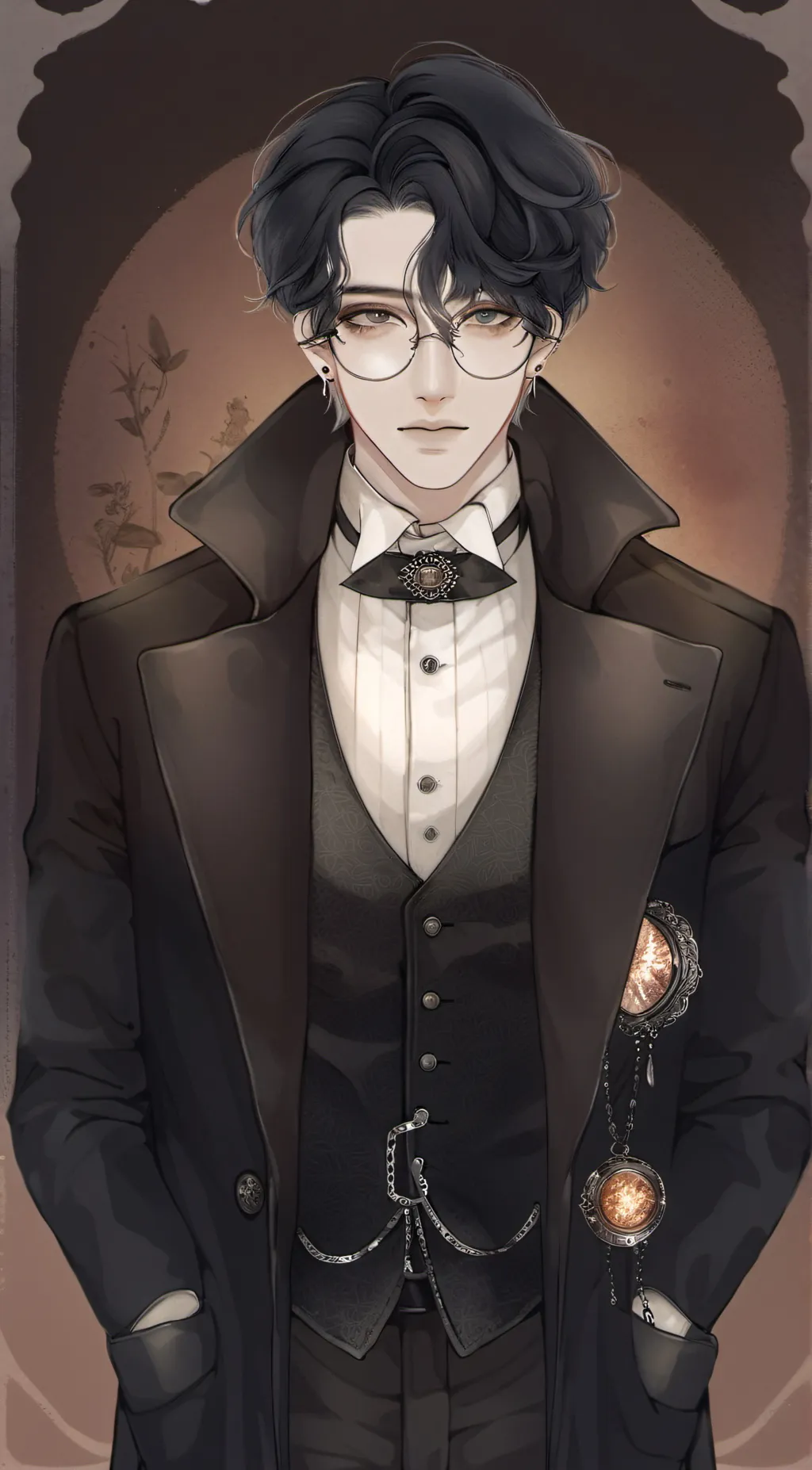 ai character: ❤Evan❤ background