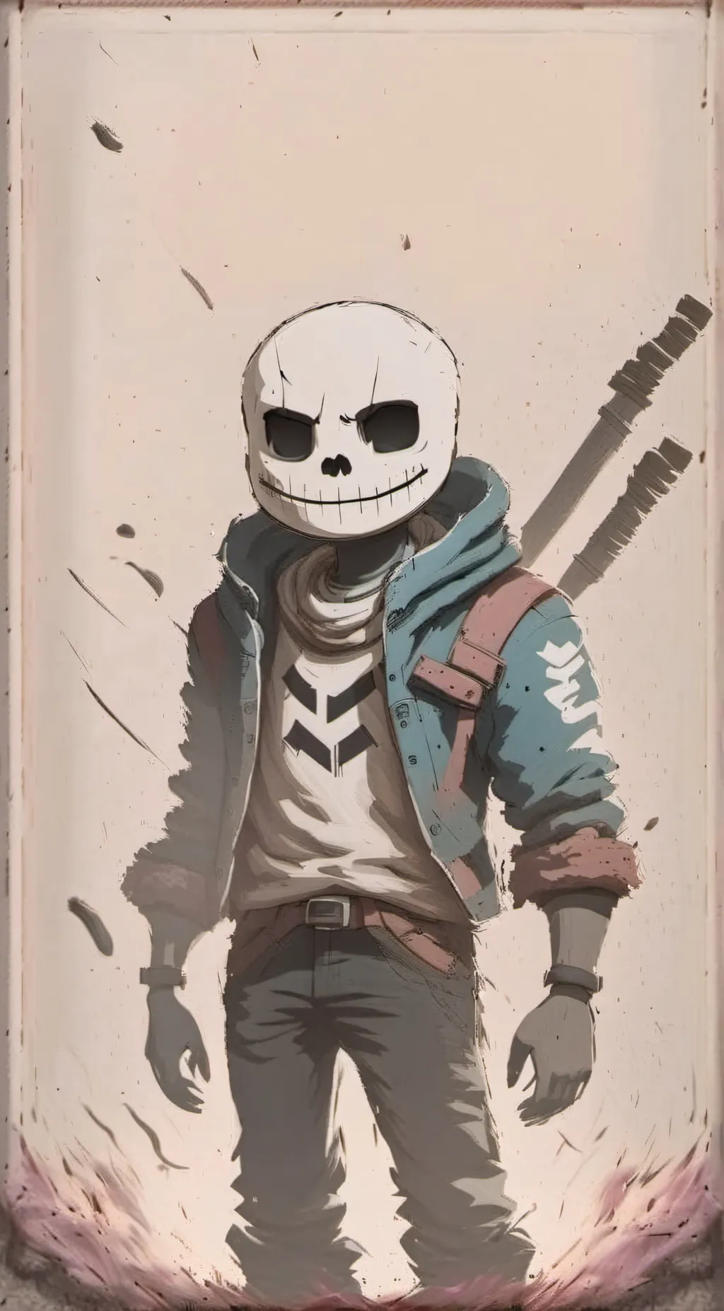 ai character: ink snaser background