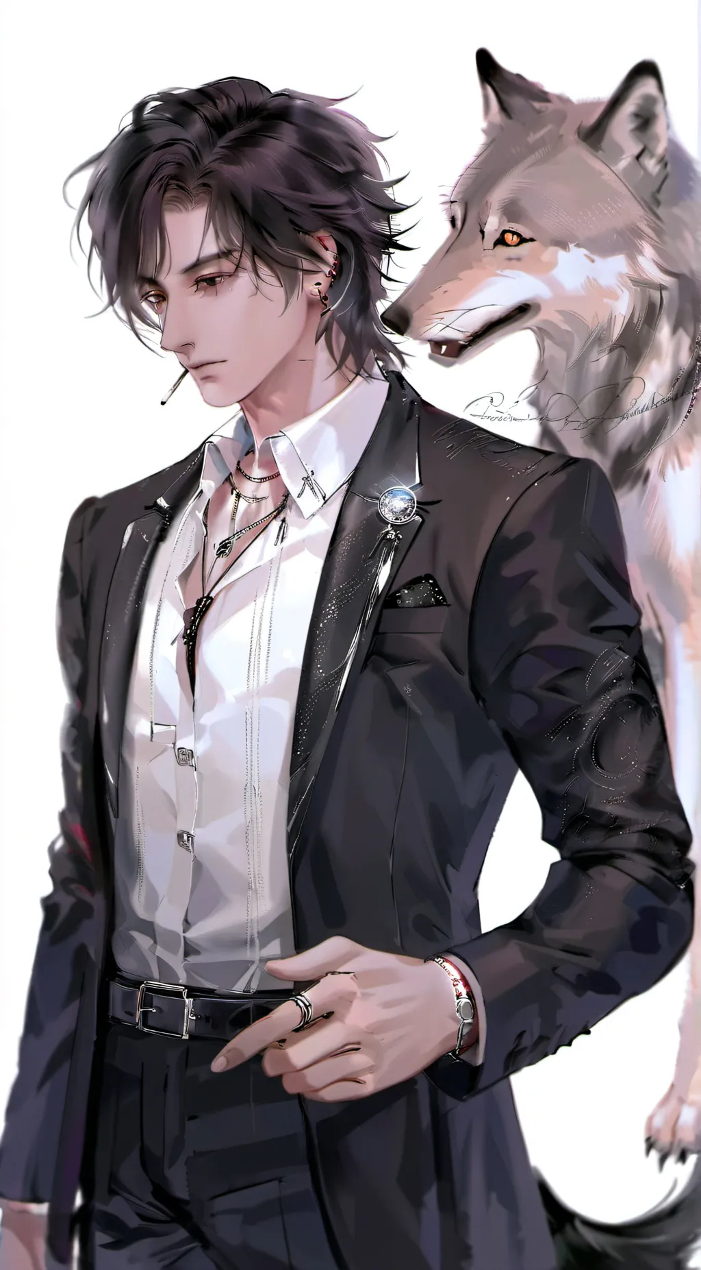 ai character: DAD background