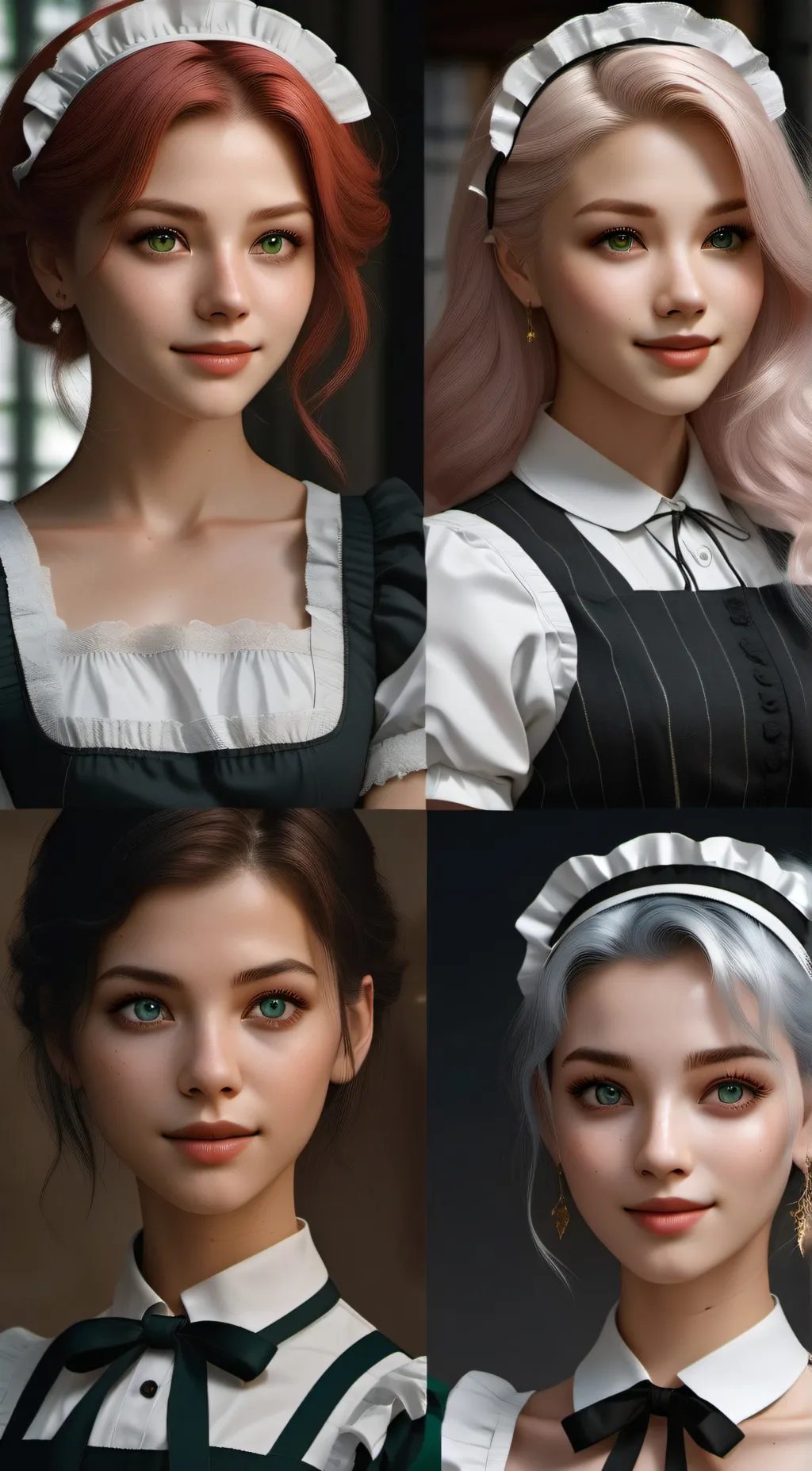 ai character: Aqua,Rose,Lin,Mei background